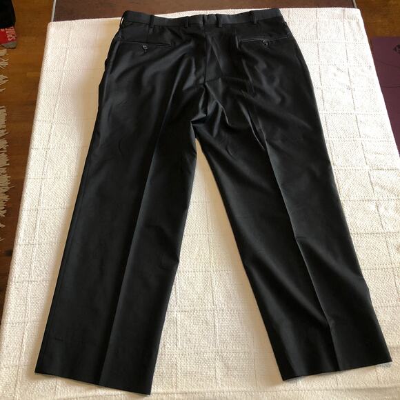 Joseph by Jos A Bank 3-Piece 100% Wool Suit 44 Short Black Rare Made Mexico 90s - Picture 14 of 16